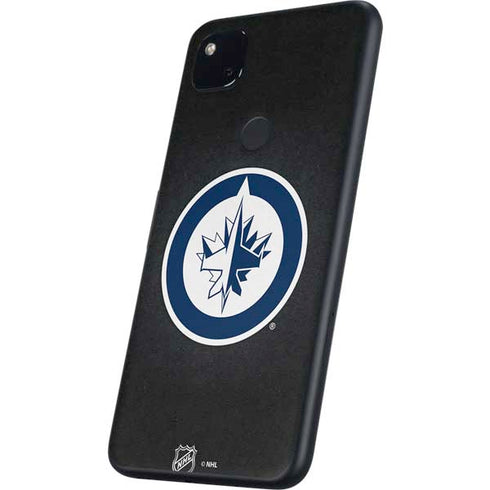 NHL Winnipeg Jets Black Background Google Pixel 4a Skin